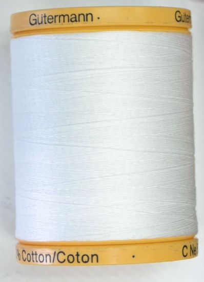 Gutermann 100% Natural Cotton Thread 1 x 800 metre Spool, Select Colour - Picture 17 of 43
