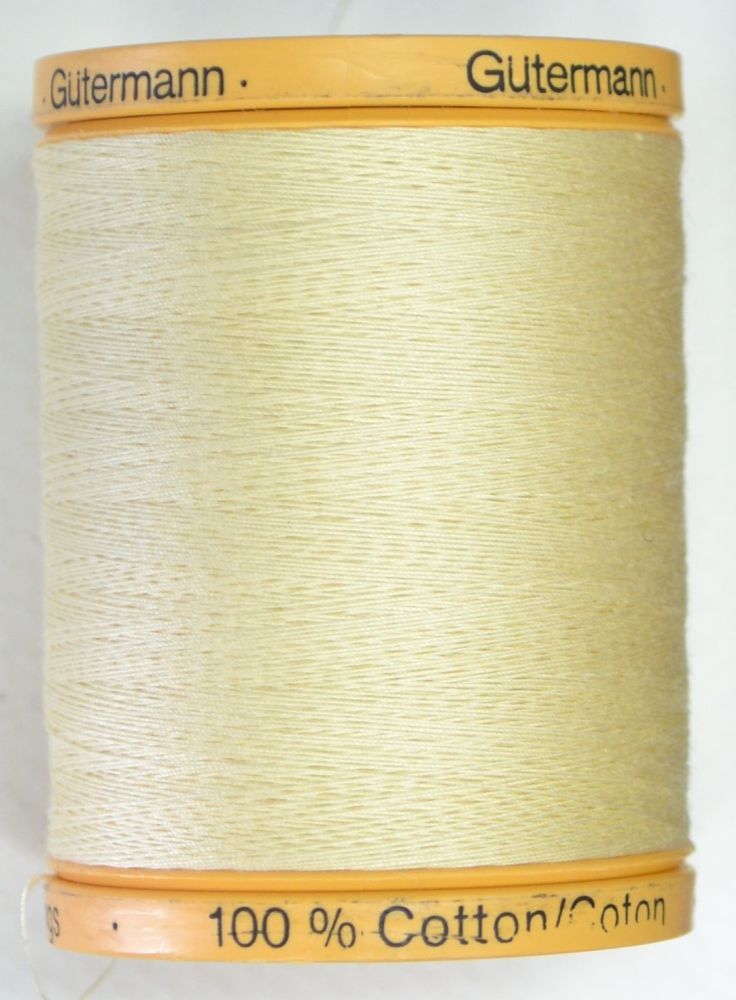 Gutermann 100% Natural Cotton Thread 1 x 800 metre Spool, Select Colour - Picture 29 of 43