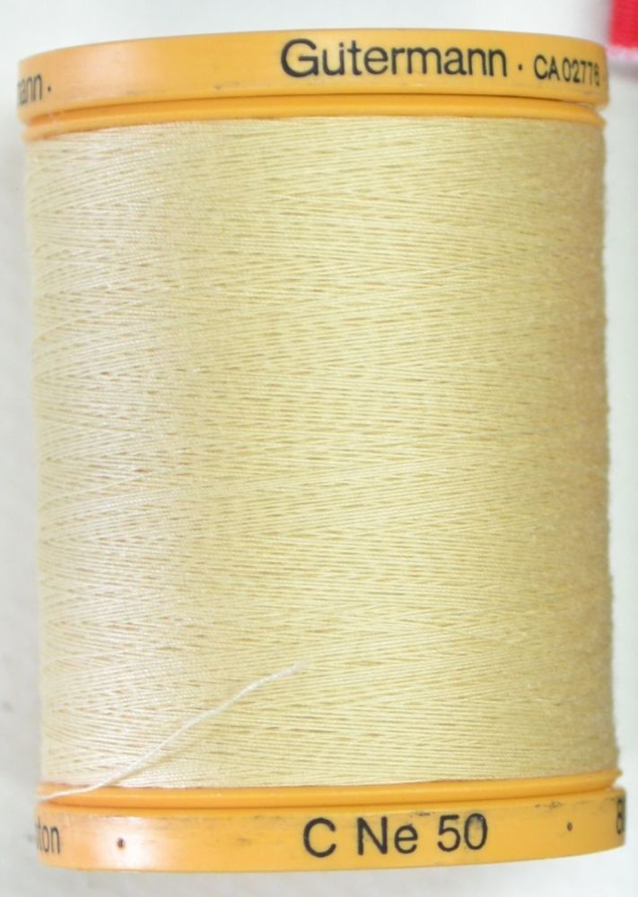 Gutermann 100% Natural Cotton Thread 1 x 800 metre Spool, Select Colour - Picture 30 of 43