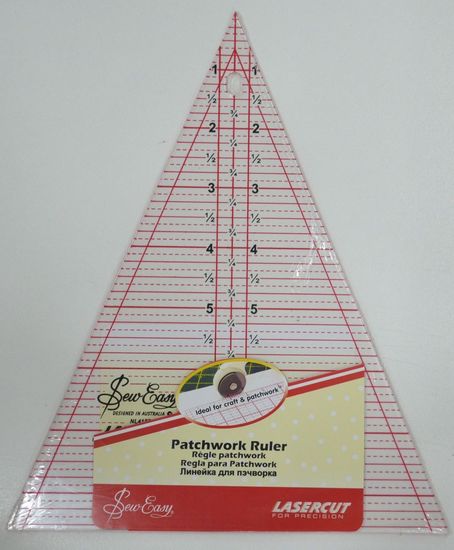 Sew Easy Patchwork Quilting Ruler Patchwork Triangle 8.5/" x 7/" NL4157