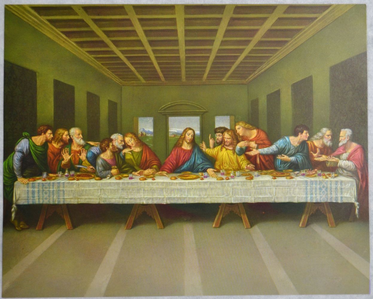 Printable Last Supper Picture Printable Word Searches Printable Last Supper Picture Printable Word Searches