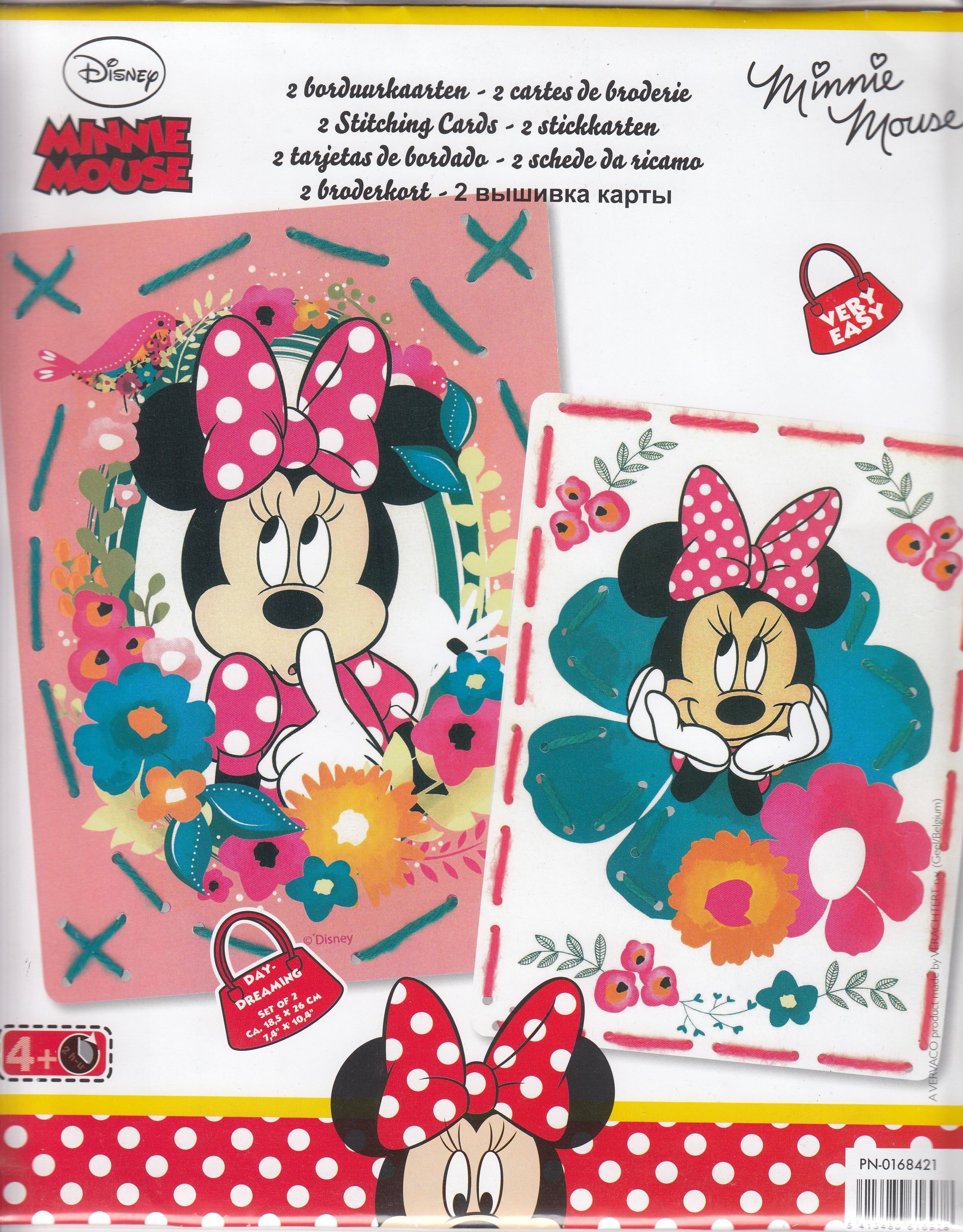 Kit Point de Croix Minnie - Collection Disney Minnie Mouse - Vervaco