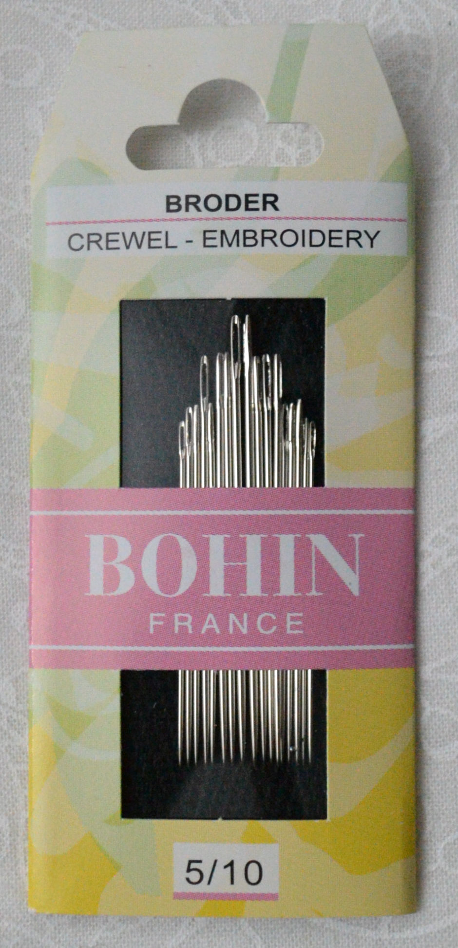 Bohin Embroidery/Crewel Stitching Needles