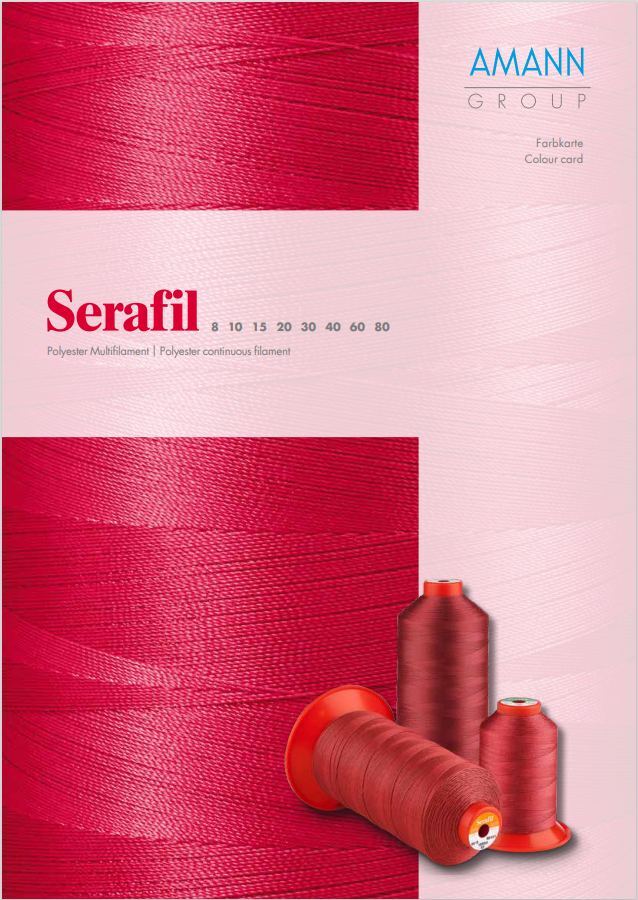 Serafil Polyester Sewing Thread Color 7766 Yellow Size 30 TEX 