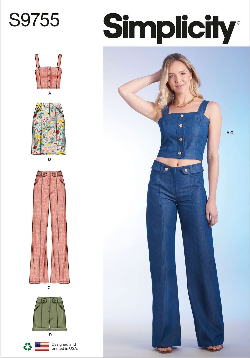 High waisted shorts pattern sales simplicity