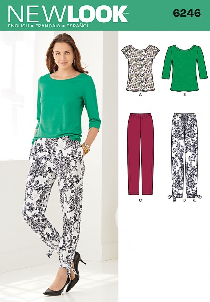 New Look Sewing Pattern 6246 Misses 