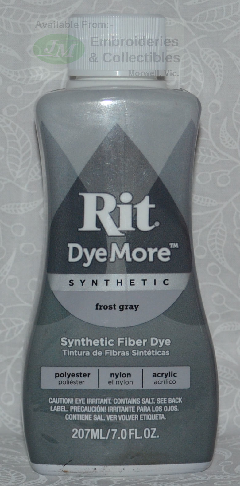 Rit DyeMore Synthetic Fiber Dye, Frost Grey - 7.0 fl oz