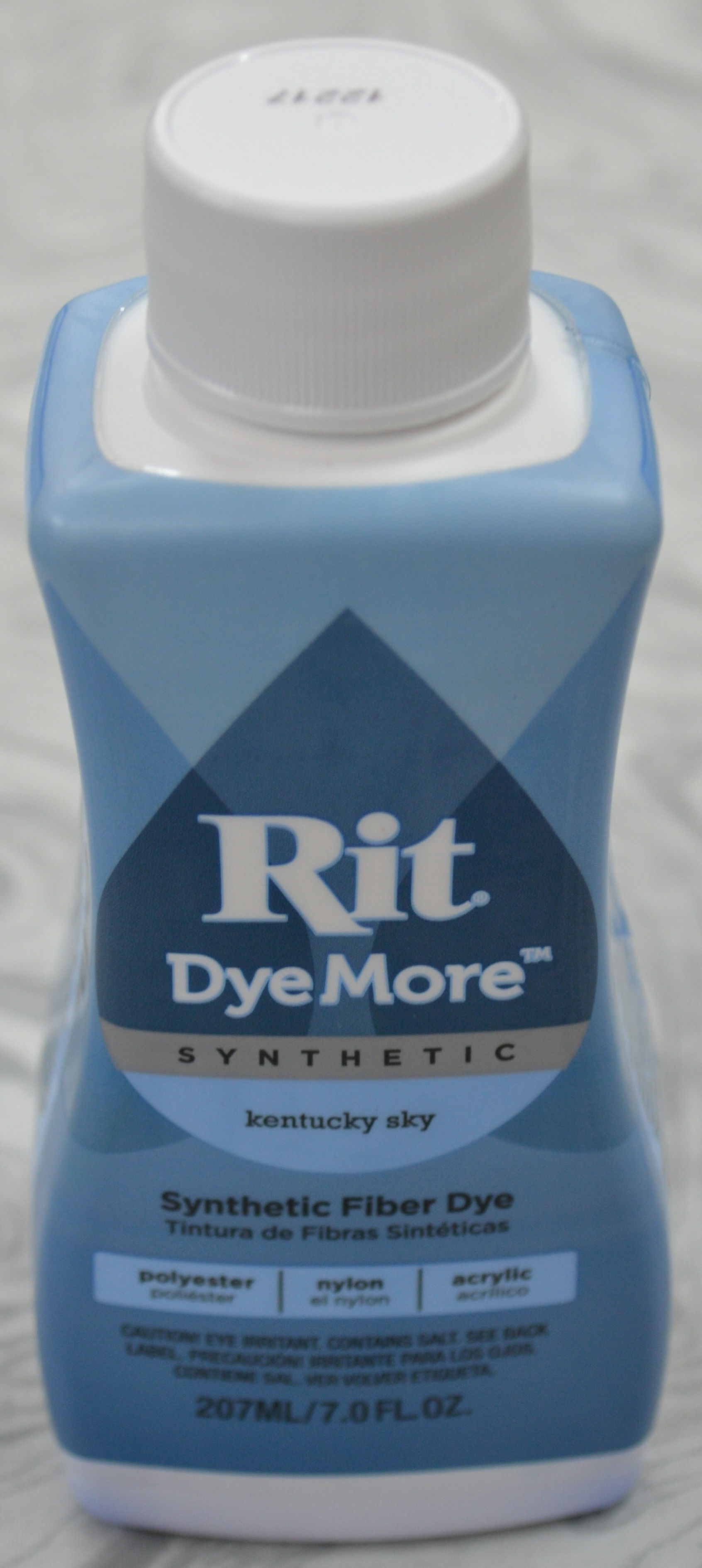 RIT Liquid Synthetic Fabric Dye, DyeMore Synthetic Dye, 207ml KENTUCKY SKY
