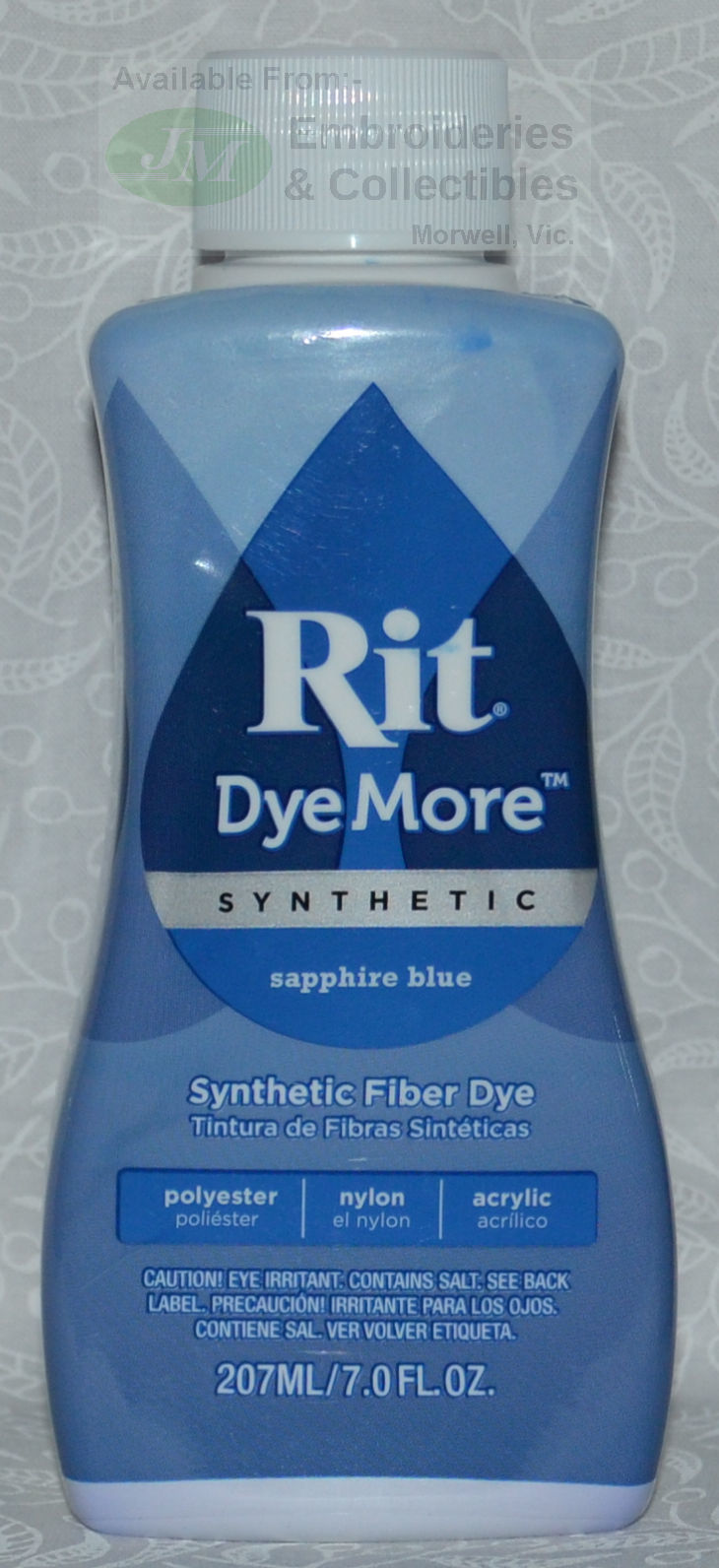 RIT Liquid Synthetic Fabric Dye, DyeMore Synthetic Dye SAPPHIRE