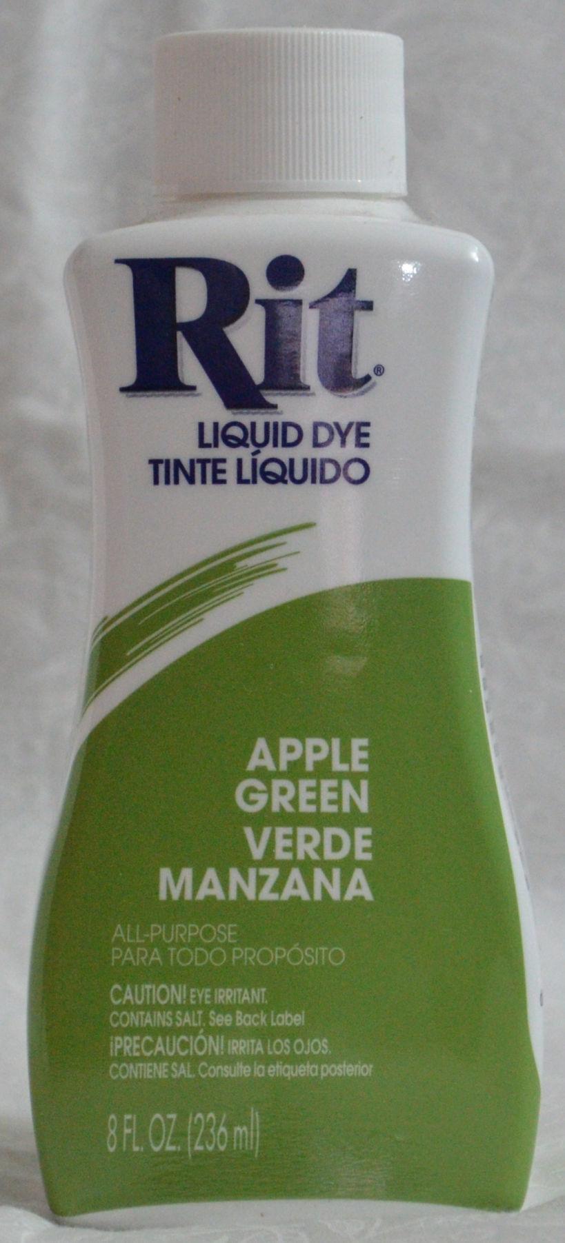 RIT DARK GREEN, All Purpose Liquid Fabric Dye 236ml (8 FL OZ)