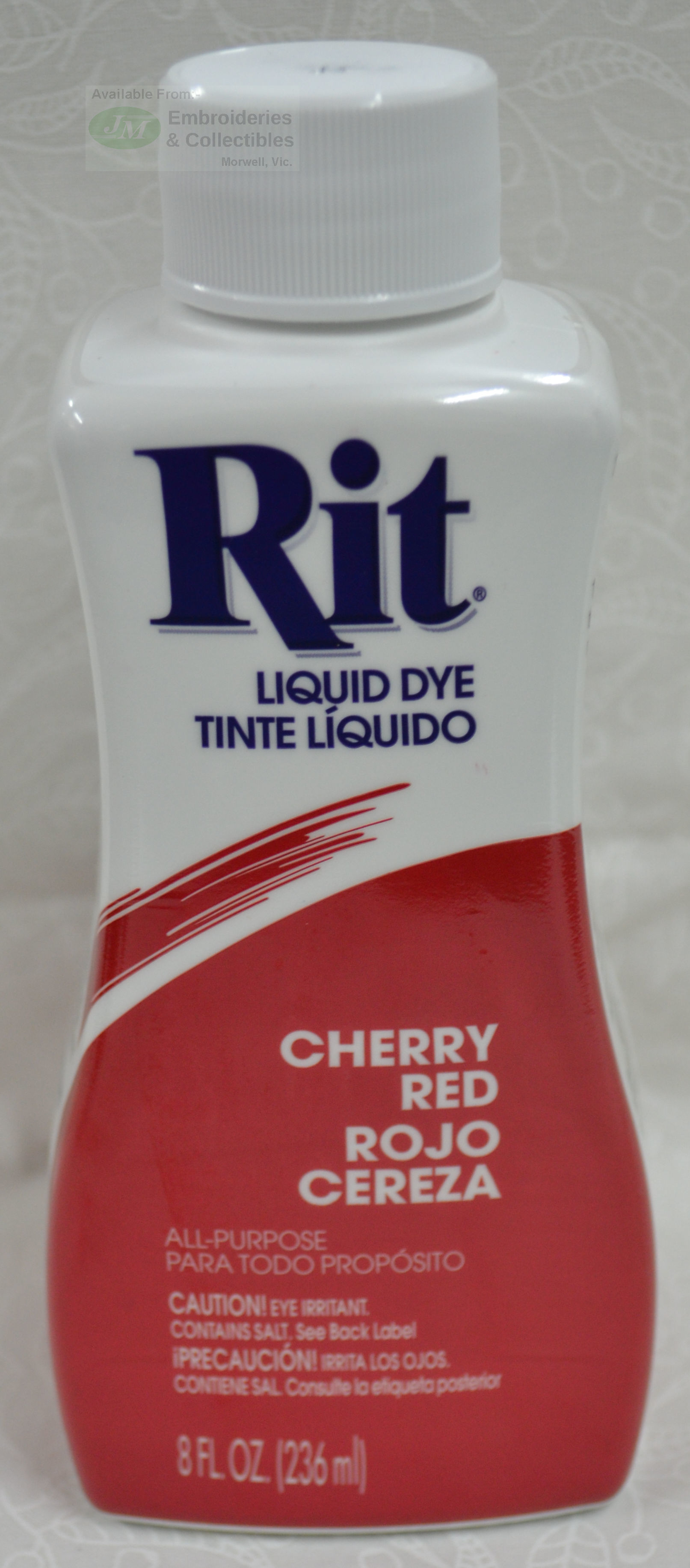 RIT CHERRY RED, All Purpose Liquid Fabric Dye 236ml