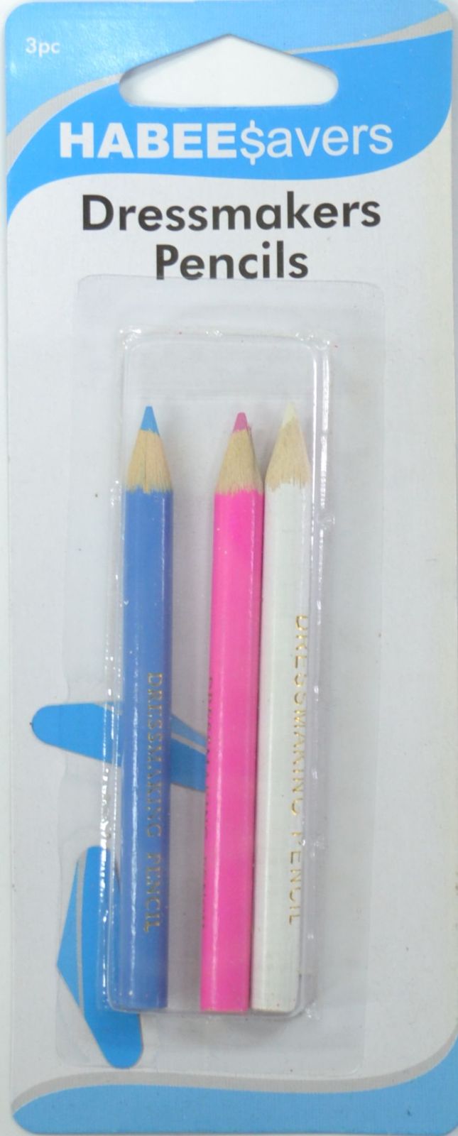 Milward Dressmaking Chalk Pencils White & Blue – Hot Pink Haberdashery