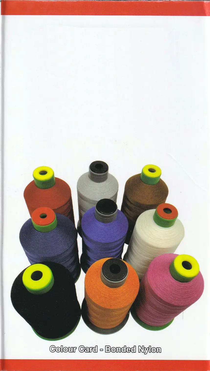 Bonded Nylon Shade Card cover
