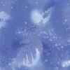 Fossil Fern Blue Frost, 112cm Wide Cotton Quilting Fabric 528-27
