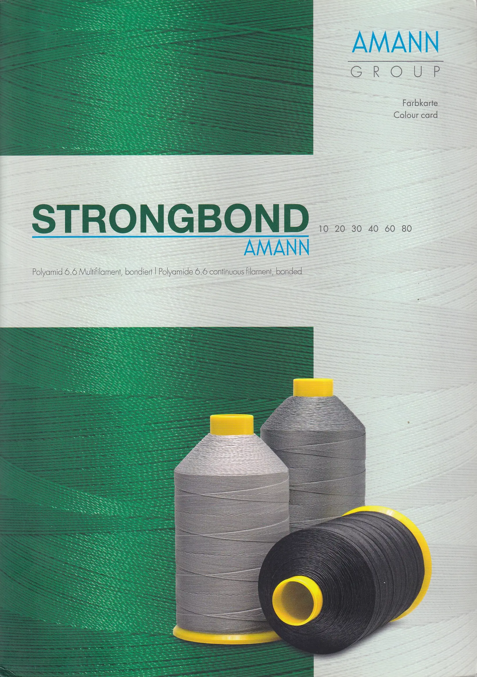 Anamm Strongbond Colour Card