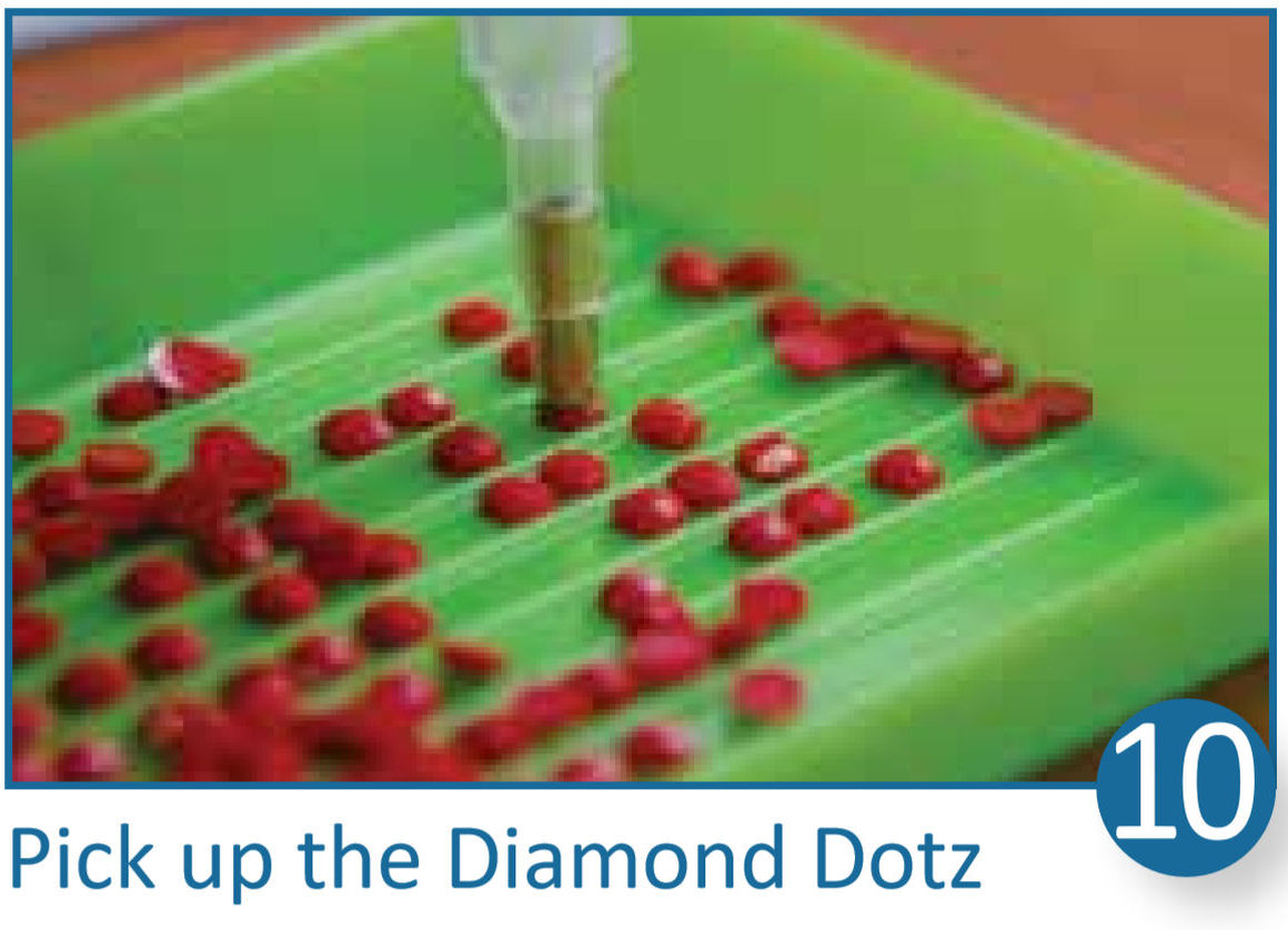 Diamond Dotz Instructions - Pick up the Diamond Dotz