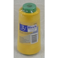 Birch Overlocker / Serger Thread 2500m Cone For Overlockers, Colour GOLD - 134