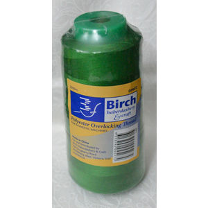 Birch Overlocker Serger Thread EMERALD GREEN 2500m For Overlocking, Colour #251