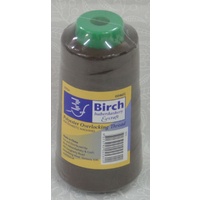 Birch Overlocker / Serger Thread, BROWN, 2500m For Overlocking, Colour #311
