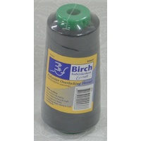 Birch Overlocker Serger Thread 2500m Cone, For Overlocking Colour CHARCOAL - 973