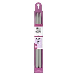Metal Double-Ended Knitting Needles 20cm x 5.00mm