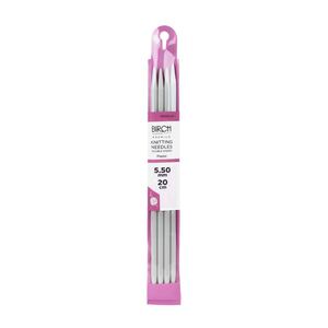 Metal Double-Ended Knitting Needles 20cm x 6.00mm