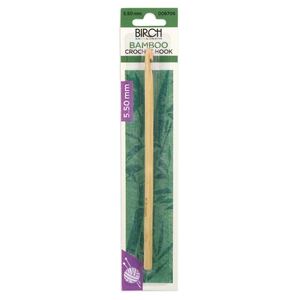 Birch Bamboo Crochet Hook 5.50mm