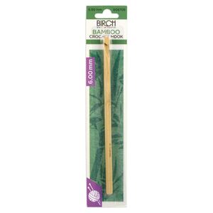 Birch Bamboo Crochet Hook 6.00mm