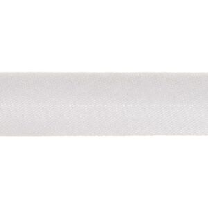 Birch WHITE Polycotton Bias Binding 25mm x 30m roll (008047)
