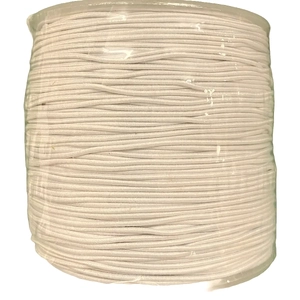 Birch Hat Elastic, 1mm SKIN PER METRE, Millinery, Hats, Bridal, Garters, etc.