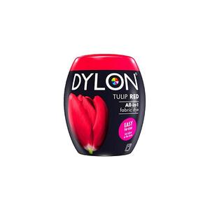 Dylon TULIP RED Fabric Dye, Machine Fabric Pod 350g
