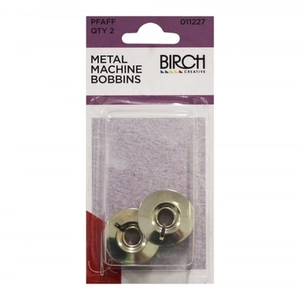 Birch Creative Metal Machine Bobbins for Pfaff