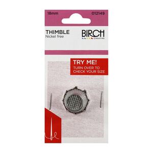 Birch 18mm Nickel-free Thimble