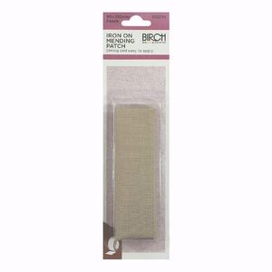 Birch FAWN Iron-On Mending Patch Fabric 90mm x 255mm