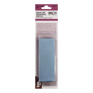 Birch SKY Iron-On Mending Patch Fabric 90mm x 255mm