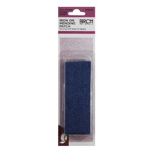 Birch STONEWASH Iron-On Mending Patch Fabric 90mm x 255mm