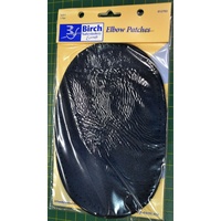 Protector Elbow Patch, NAVY, 1 Pair, Punched Holes Ready To Sew 155mm x 105mm