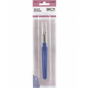 Birch Quick Unpick Seam Ripper with Safety Ball, Safety Cover, 012998