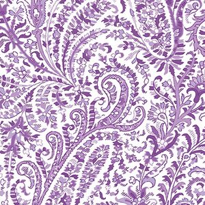 Lavender Fields, Marianne Paisley Pink, Cotton Fabric 110cm Wide (0183-3222)