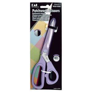KAI Patchwork Scissors N3210SE, 210mm (8 1/4&quot;). Made in Japan