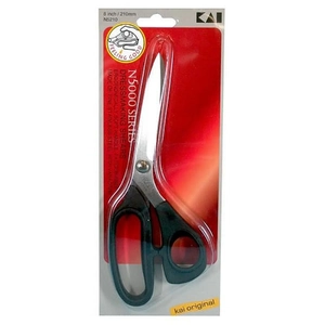 KAI 210mm (8") Dressmaking Shears, Ergonomically Soft Handle, N5210, Made in Vietnam