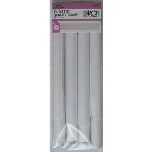 Birch Plastic Snap Frame, 27.9cm x 27.9cm, Ideal for Embroidery, Quilting, Needlework