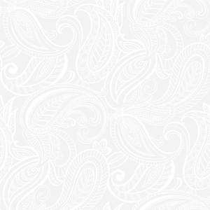 Night &amp; Day 2 Paisley White 110cm Wide Cotton Fabric 0206/0209