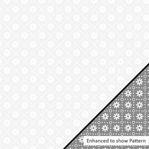 Night &amp; Day 2 Daisy Chain White 110cm Wide Cotton Fabric 0206/0409