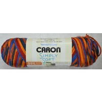 Caron Simply Soft Stripes Yarn Colour CENTRAL PARK, 141g, 215m, Acrylic
