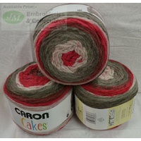 Caron Cakes, RED VELVET, 200g Premium Soft Knitting Yarn