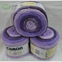 Caron Cake, 200g Premium Soft Yarn, BUMBLEBERRY (1 x 200g Ball)
