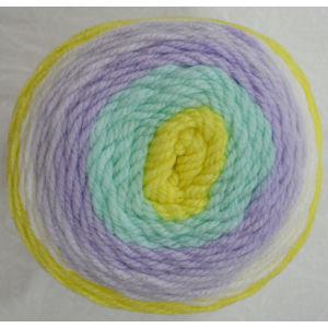 Caron Baby Cakes, Soft Acrylic Nylon Blend Yarn, 100g Ball, FROSTED PANSIES