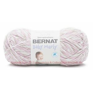 Bernat Baby Marly, APPLE BLOSSOM, 300g Bulky, Ultra Soft Flannel Yarn