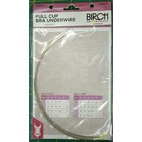 Bra Underwire, FULL CUP 23.5cm, 1 Pair, Under wire  for bra Replacement, bra making, evening dress etc, Birch Quality